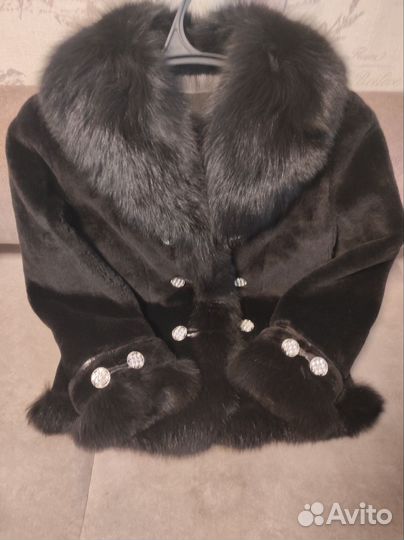 Полушубок мутоновый автоледи