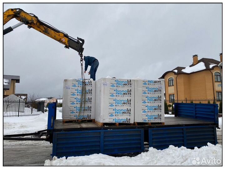 Газоблок, газобетонные блоки с доставкой