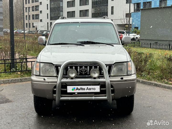 Toyota Land Cruiser Prado 3.4 AT, 1998, 405 000 км