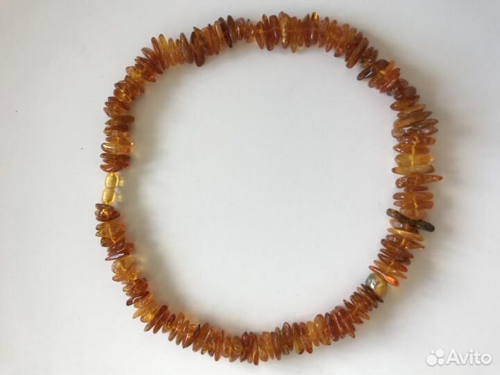 Бусы из янтаря