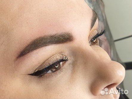 Перманент татуаж брови глаза губы