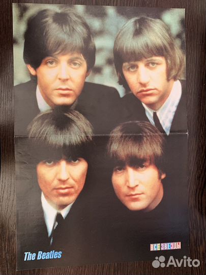 Плакат А3 The Beatles