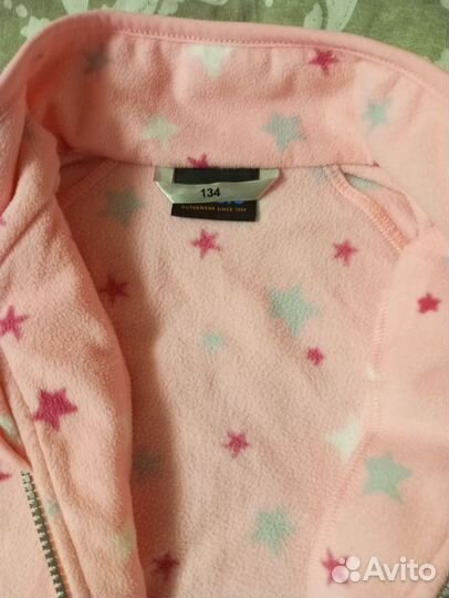 Флисовая кофта Lassie рр134 б/у