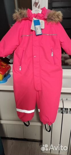 Зимний комбинезон для девочки 92 новый