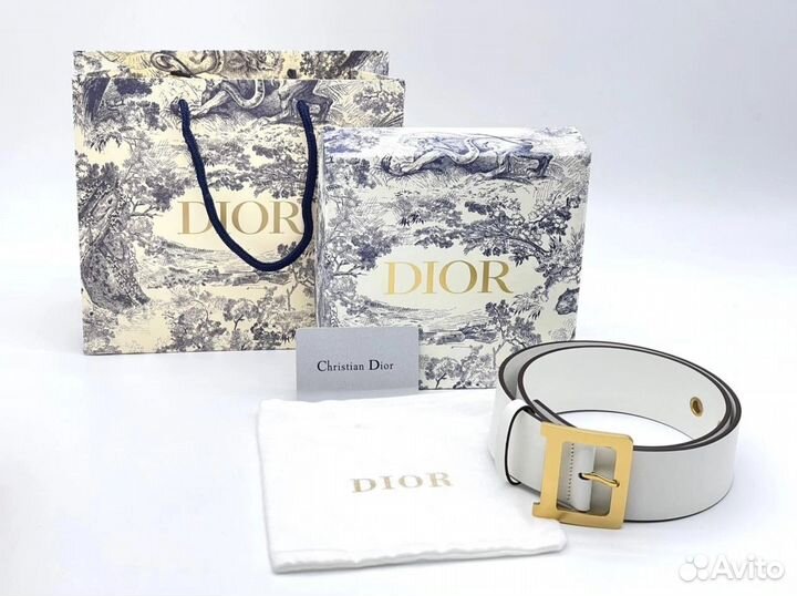 Ремень женский Christian Dior широкий 5 см