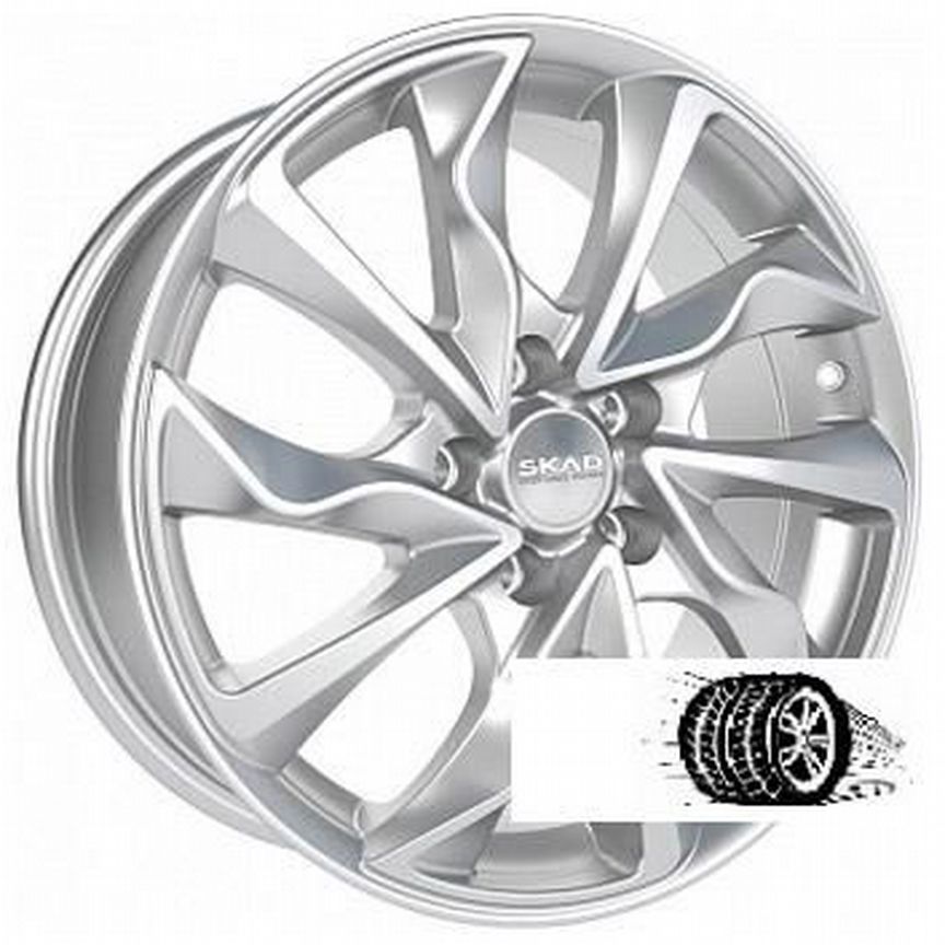 Литые диски Skad 7×R17 5×114.3