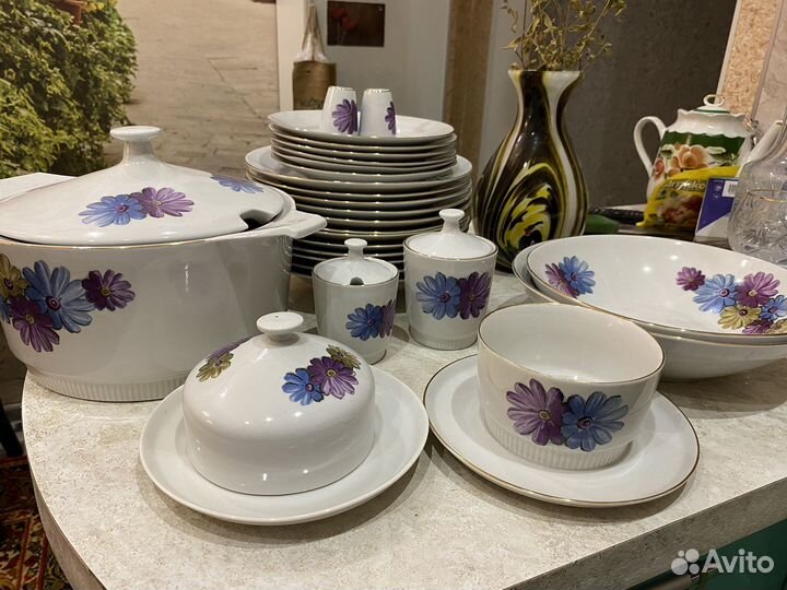 Набор столовой посуды ГДР времен СССР