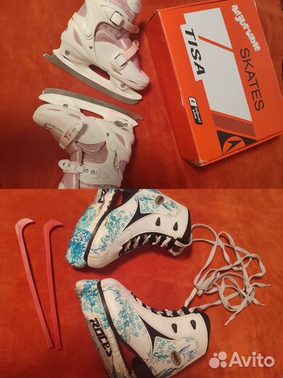Коньки детские 34 по 37 roces и tisa