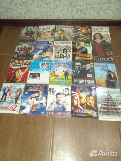 DVD диски, 40 штук