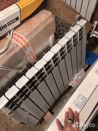 Радиатор алюминий (производитель не указан)