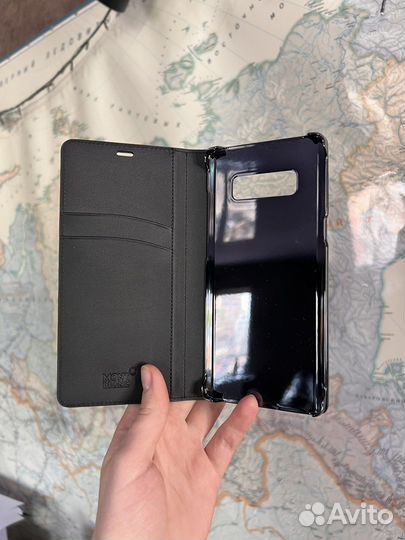 Кожаный чехол Montblanc Samsung Galaxy Note 8
