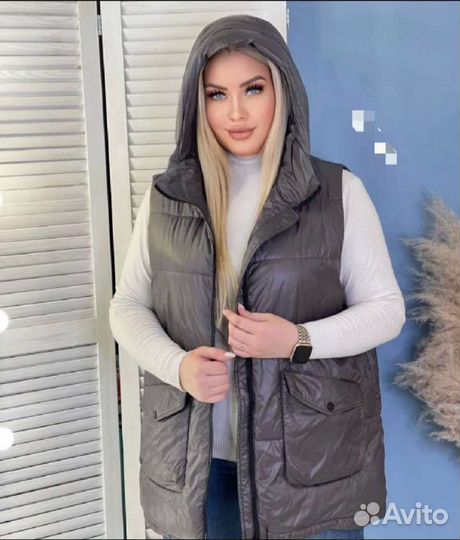 Куртки 56-58, безрукавка