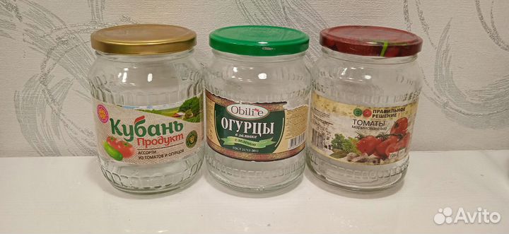 Банки стеклянные