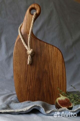 Доска разделочная из дуба ручной работы