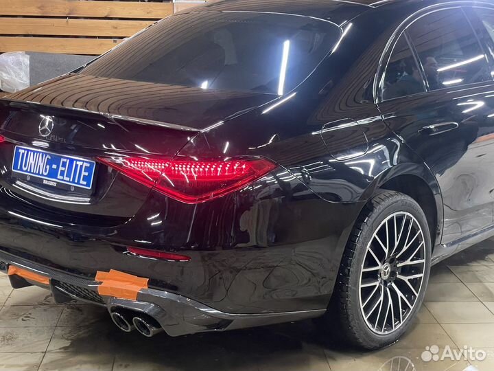 Brabus на Mercedes W223 карбон обвес