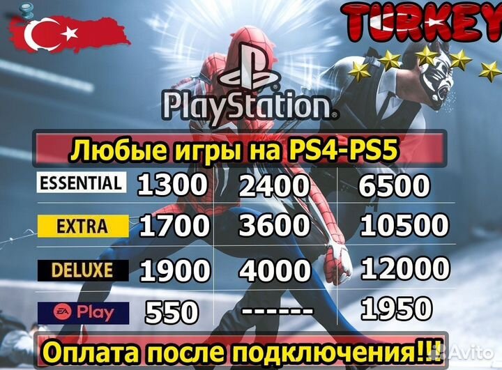 Подписка Ps plus