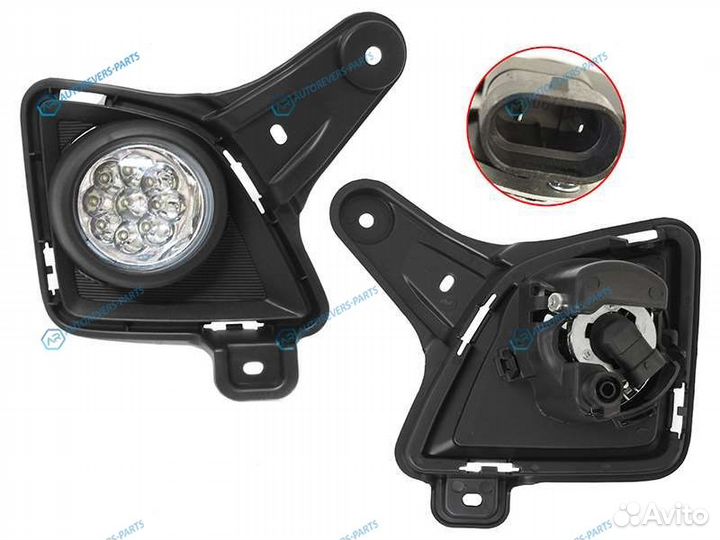 ST-212-2081DR Фара противотуманная с креплением to