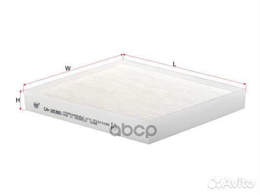 Фильтр салонный CA28380 Sakura