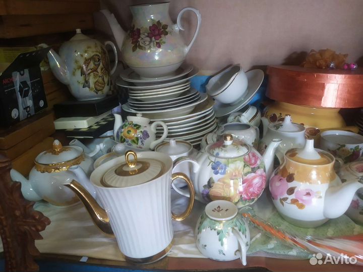 Посуда фарфор стекло СССР