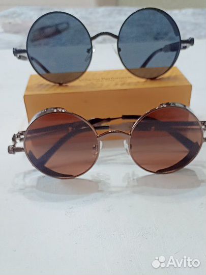 Очки солнцезащитные круглые