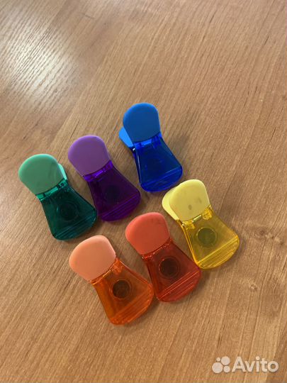 Зажимы для пакетов магнитные