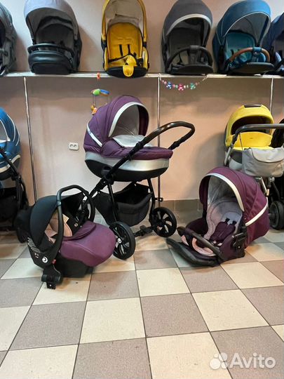 Детская коляска 3 в 1 Tutis (разные расцветки)