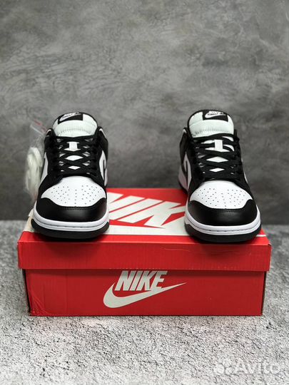 Кроссовки Nike Dunk Low Next Nature Black White