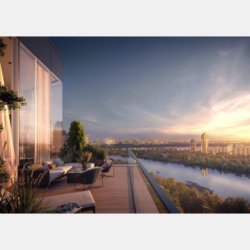 3-к. квартира, 129,1 м², 10/22 эт.