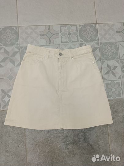 Юбка hm джинсовая 44