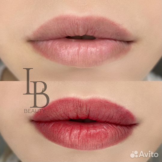 Перманентный макияж трёх зон брови,губы,глаза