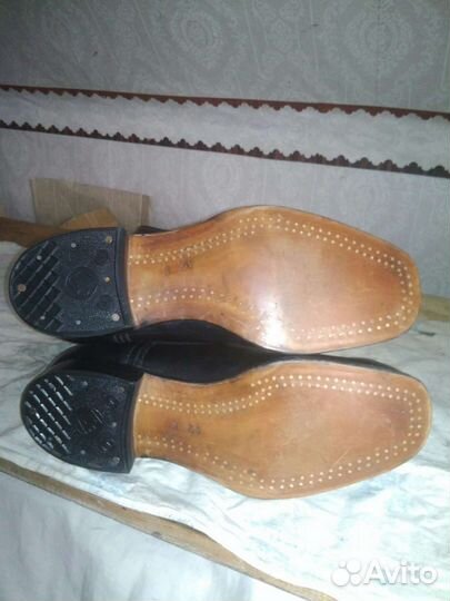 Хромовые,немецкие,сапоги.42 р. Зимние,с мехом