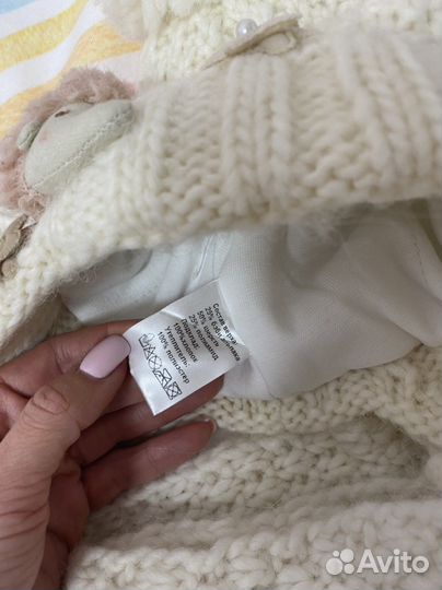 Комплект шапка, шарф и варежки Totti