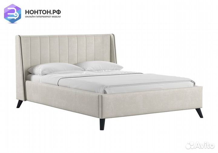 Кровать Мелисса светло-бежевая