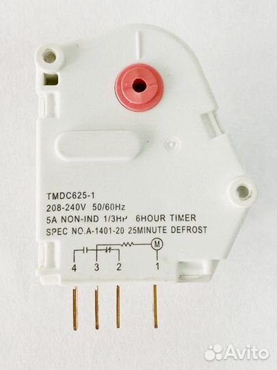 Таймер оттайки холодильника Stinol, tmdc625-1