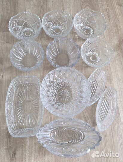 Хрустальные вазочки