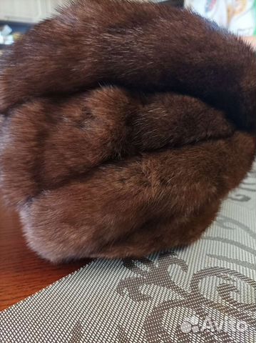 Шапка норковая женская 58 размер