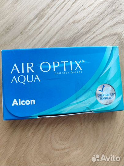 Контактные линзы air optix (минус 4,5)