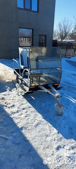 Сани для снегохода пассажирские
