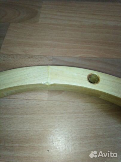 Обруч деревянный верхний на малый барабан 14