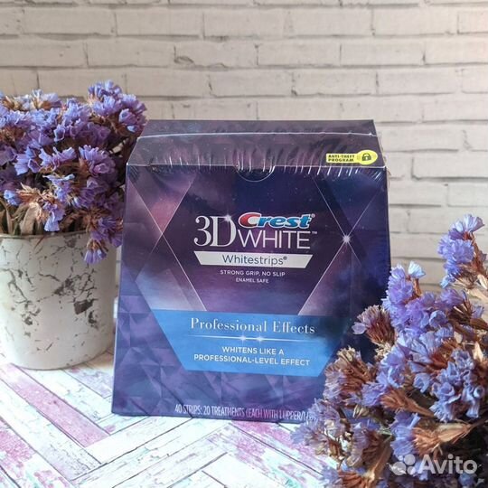 Полоски для отбеливания зубов Crest 3D Professiona