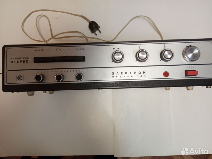 Усилитель стерео Электрон 104