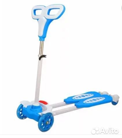 Самокат-лягушка