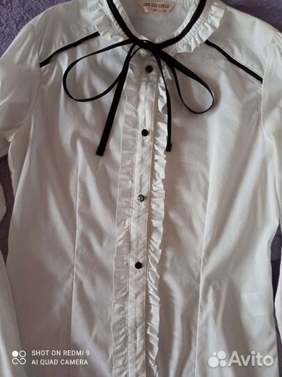 Блузка школьная