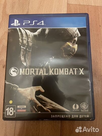 Диск ps4 mortal kombat X