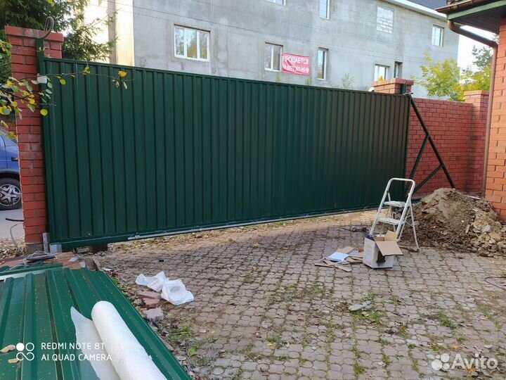 Ворота откатные автоматические