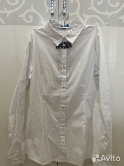 Рубашка школьная (хлопок) 158