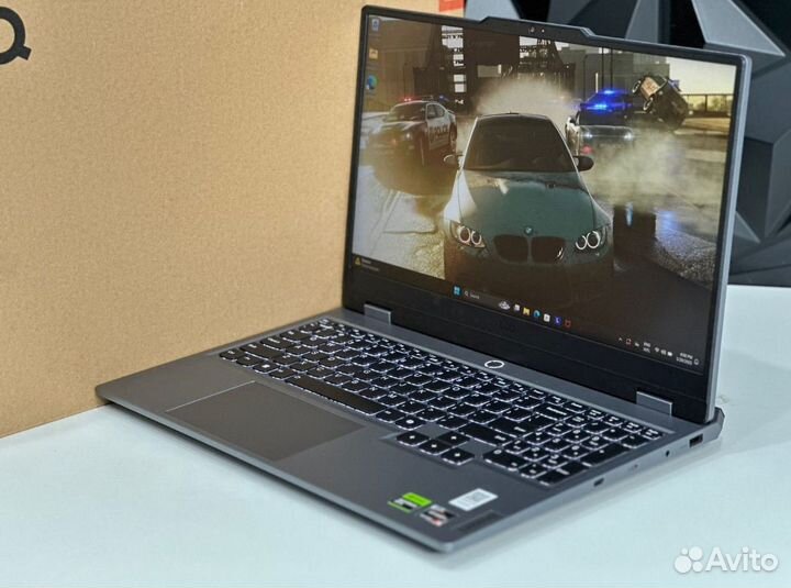 Новый игровой ноутбук Lenovo loq r5-7235HS/RTX3050