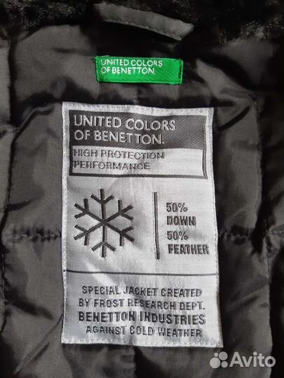 Зимняя Куртка Benetton женская