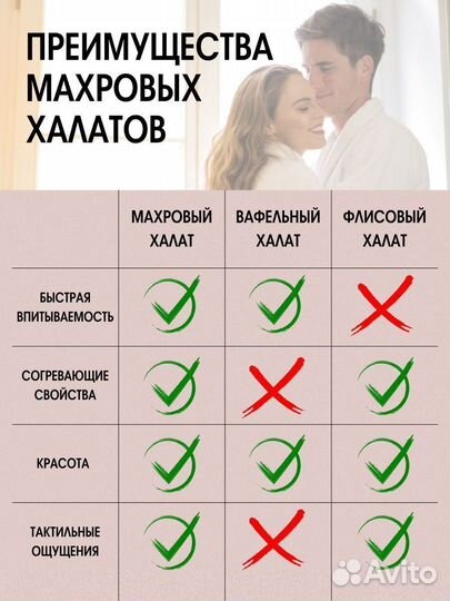 Мужской махровый халат с Волком