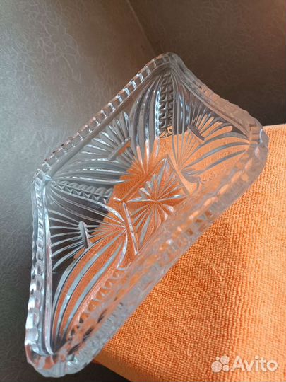 Хрустальная ваза, 20*30 см